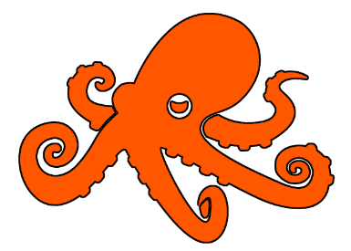 Orange Octopus logo